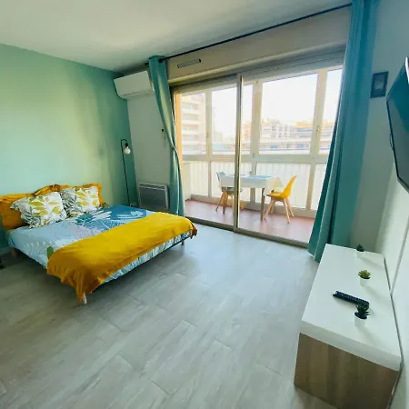 Coquet Logement Front De Mer Cagnes-sur-Mer Esterno foto